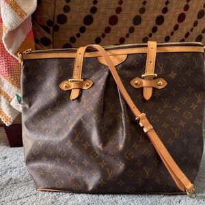 Louis Vuitton Brown Monogram Shoulder Bag